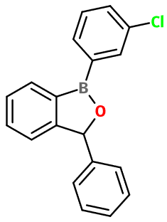 (image for) MC085064 1-(3-Chlorophenyl)-3-phenyl-3H-2,1-benzoxaborole